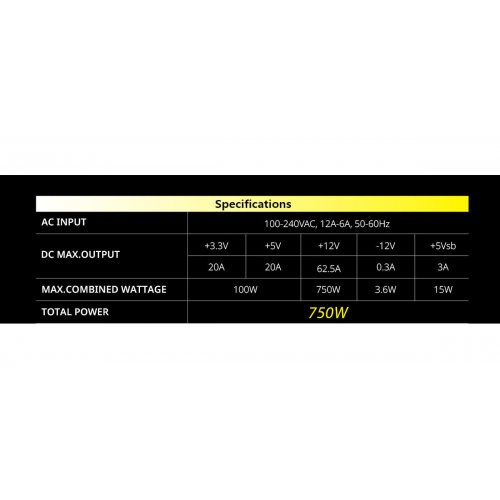 Блок питания Zalman Teramax 2 SE 750W (ZM750-TMX2SE) Black купить в Украине: Киев, Днепр, Харьков, Одесса  | Проверка совместимости, низкая цена, отзывы, характеристики от TELEMART фото 8 Блок питания Zalman Teramax 2 SE 750W (ZM750-TMX2SE) Black купить в Украине: Киев, Днепр, Харьков, Одесса  | Проверка совместимости, низкая цена, отзывы, характеристики от TELEMART фото