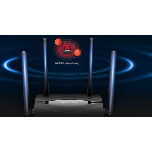 Wi-Fi роутер Mercusys MR25BE купить в Украине: Киев, Днепр, Харьков, Одесса  | Низкая цена, отзывы, характеристики от TELEMART фото