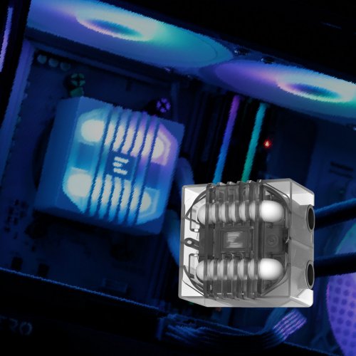 Готовая СВО Zalman Alpha 2 SE A36 White купить в Украине: Киев, Днепр, Харьков, Одесса  | Проверка совместимости, низкая цена, отзывы, характеристики от TELEMART фото