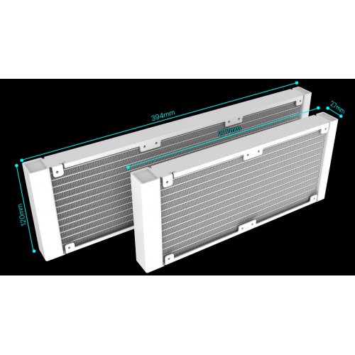 Готовая СВО Zalman Alpha 2 SE A36 White купить в Украине: Киев, Днепр, Харьков, Одесса  | Проверка совместимости, низкая цена, отзывы, характеристики от TELEMART фото