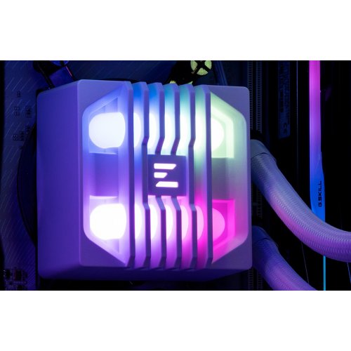 Готовая СВО Zalman Alpha 2 SE A24 White купить в Украине: Киев, Днепр, Харьков, Одесса  | Проверка совместимости, низкая цена, отзывы, характеристики от TELEMART фото