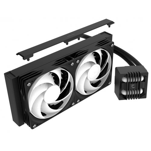 Готовая СВО Zalman Alpha 2 SE A24 Black купить в Украине: Киев, Днепр, Харьков, Одесса  | Проверка совместимости, низкая цена, отзывы, характеристики от TELEMART фото