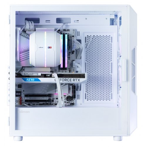 Корпус Zalman I3 Neo V2 Tempered Glass без БЖ White купити в Україні: Київ, Львів, Хмельницький, Тернопіль | Перевірка сумісності, низька ціна, відгуки, характеристики від TELEMART фото