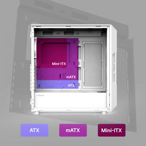Корпус Zalman I3 Neo V2 Tempered Glass без БЖ White купити в Україні: Київ, Львів, Хмельницький, Тернопіль | Перевірка сумісності, низька ціна, відгуки, характеристики від TELEMART фото