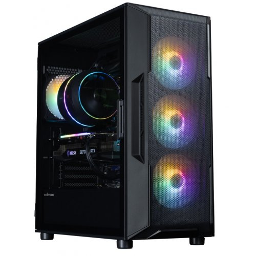 Корпус Zalman I3 Neo V2 Tempered Glass без БЖ Black купити в Україні: Київ, Львів, Хмельницький, Тернопіль | Перевірка сумісності, низька ціна, відгуки, характеристики від TELEMART фото