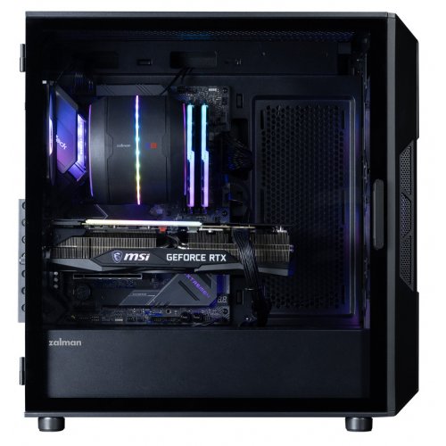 Корпус Zalman I3 Neo V2 Tempered Glass без БЖ Black купити в Україні: Київ, Львів, Хмельницький, Тернопіль | Перевірка сумісності, низька ціна, відгуки, характеристики від TELEMART фото