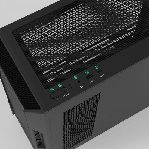 Корпус Zalman I3 Neo V2 Tempered Glass без БЖ Black купити в Україні: Київ, Львів, Хмельницький, Тернопіль | Перевірка сумісності, низька ціна, відгуки, характеристики від TELEMART фото