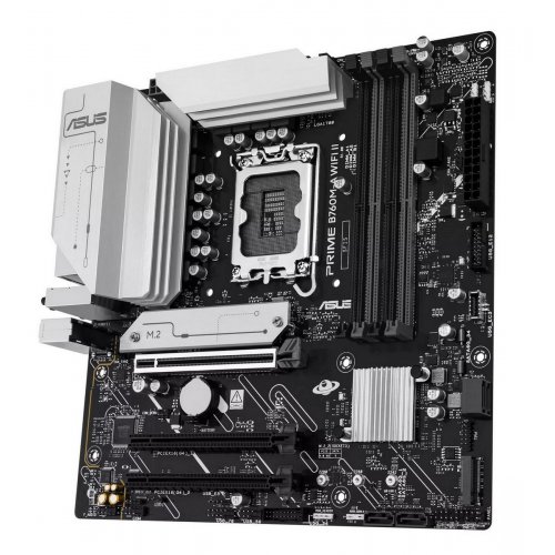 Материнська плата Asus PRIME B760M-A WIFI II-CSM (s1700, Intel B760) купити в Україні: Київ, Львів, Хмельницький, Тернопіль | Перевірка сумісності, низька ціна, відгуки, характеристики від TELEMART фото
