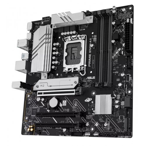 Материнська плата Asus PRIME B760M-A II-CSM (s1700, Intel B760) купити в Україні: Київ, Львів, Хмельницький, Тернопіль | Перевірка сумісності, низька ціна, відгуки, характеристики від TELEMART фото