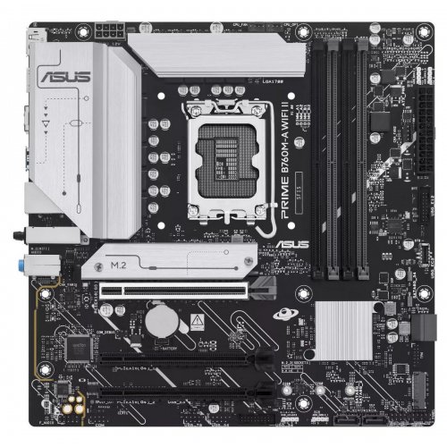 Материнська плата Asus PRIME B760M-A WIFI II (s1700, Intel B760) купити в Україні: Київ, Львів, Хмельницький, Тернопіль | Перевірка сумісності, низька ціна, відгуки, характеристики від TELEMART фото