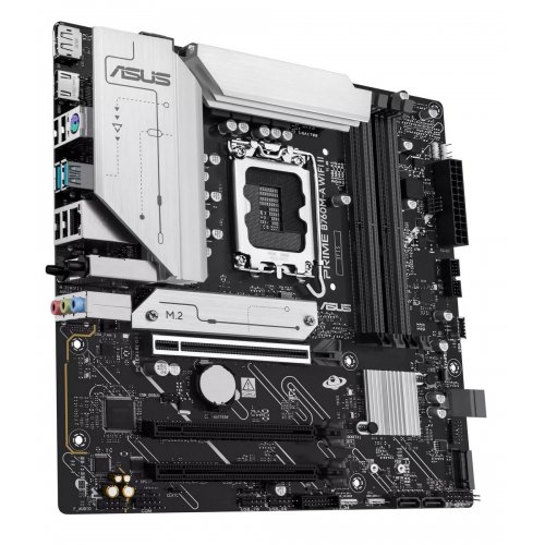 Материнська плата Asus PRIME B760M-A WIFI II (s1700, Intel B760) купити в Україні: Київ, Львів, Хмельницький, Тернопіль | Перевірка сумісності, низька ціна, відгуки, характеристики від TELEMART фото