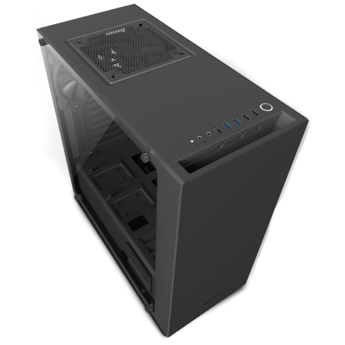 Корпус NZXT S340 Elite (CA-S340W-B3) Matte Black (Восстановлено продавцом, 822666) купить в Украине: Киев, Днепр, Харьков, Одесса  | Проверка совместимости, низкая цена, отзывы, характеристики от TELEMART фото