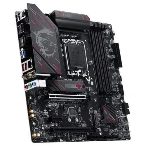 Материнська плата MSI B760M GAMING PLUS WIFI GEN5 II (s1700, Intel B760) купити в Україні: Київ, Львів, Хмельницький, Тернопіль | Перевірка сумісності, низька ціна, відгуки, характеристики від TELEMART фото