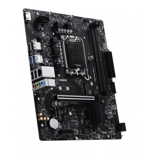Материнська плата MSI PRO H610M-S (s1700, Intel H610) купити в Україні: Київ, Львів, Хмельницький, Тернопіль | Перевірка сумісності, низька ціна, відгуки, характеристики від TELEMART фото