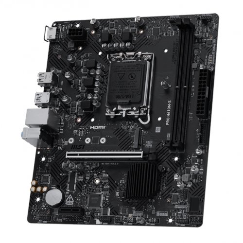 Материнська плата MSI PRO H610M-S (s1700, Intel H610) купити в Україні: Київ, Львів, Хмельницький, Тернопіль | Перевірка сумісності, низька ціна, відгуки, характеристики від TELEMART фото