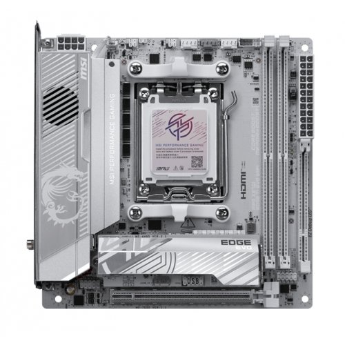 Материнская плата MSI MPG X870I EDGE TI EVO WIFI (sAM5, AMD X870) купить в Украине: Киев, Днепр, Харьков, Одесса  | Проверка совместимости, низкая цена, отзывы, характеристики от TELEMART фото