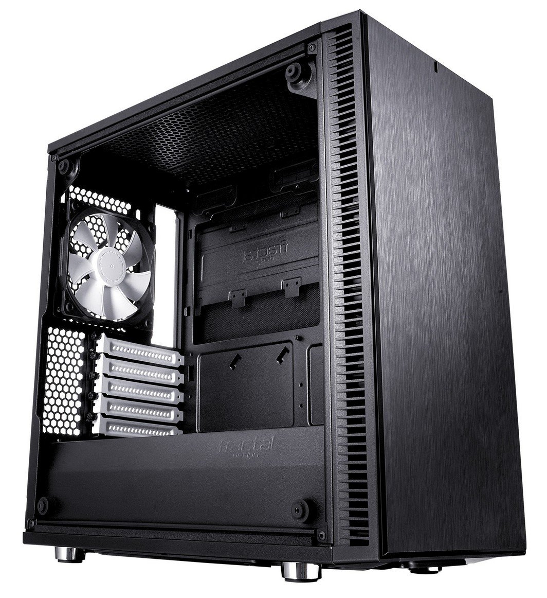 Компьютерный корпус fractal design define mini c black обзор