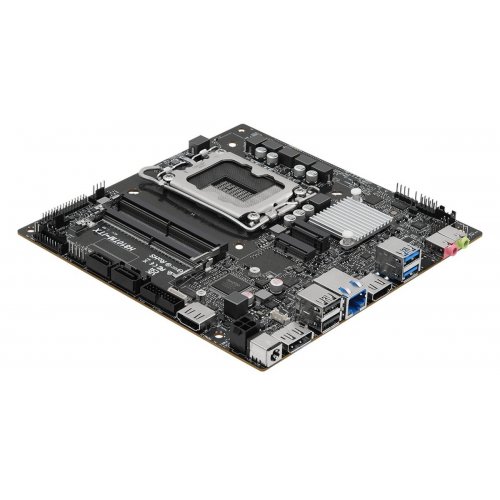 Материнская плата AsRock H810TM-ITX (s1851, Intel H810) купить в Украине: Киев, Днепр, Харьков, Одесса  | Проверка совместимости, низкая цена, отзывы, характеристики от TELEMART фото