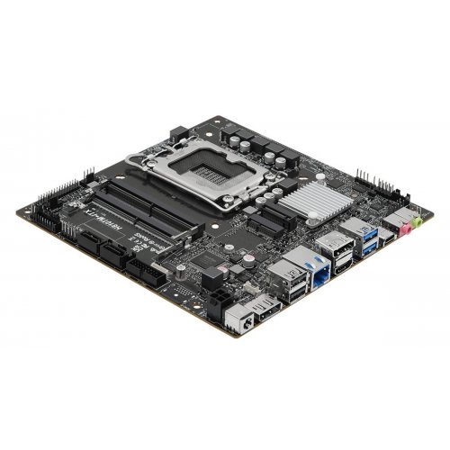 Материнская плата AsRock H810TM-ITX (s1851, Intel H810) купить в Украине: Киев, Днепр, Харьков, Одесса  | Проверка совместимости, низкая цена, отзывы, характеристики от TELEMART фото