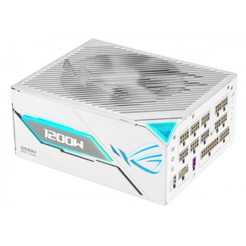 Блок питания Asus ROG Thor 1200W Platinum III (90YE00V5-B0NA00) White купить в Украине: Киев, Днепр, Харьков, Одесса  | Проверка совместимости, низкая цена, отзывы, характеристики от TELEMART фото