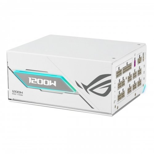 Блок питания Asus ROG Thor 1200W Platinum III (90YE00V5-B0NA00) White купить в Украине: Киев, Днепр, Харьков, Одесса  | Проверка совместимости, низкая цена, отзывы, характеристики от TELEMART фото