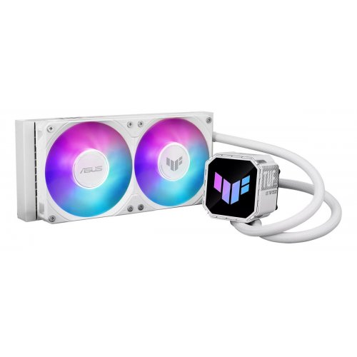 Готова СВО Asus TUF Gaming LC III 240 ARGB (90RC01J2-B0EAY0) White купити в Україні: Київ, Львів, Хмельницький, Тернопіль | Перевірка сумісності, низька ціна, відгуки, характеристики від TELEMART фото