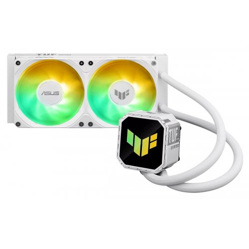 Готова СВО Asus TUF Gaming LC III 240 ARGB (90RC01J2-B0EAY0) White купити в Україні: Київ, Львів, Хмельницький, Тернопіль | Перевірка сумісності, низька ціна, відгуки, характеристики від TELEMART фото