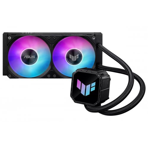 Готова СВО Asus TUF Gaming LC III 240 ARGB (90RC01J1-B0EAY0) Black купити в Україні: Київ, Львів, Хмельницький, Тернопіль | Перевірка сумісності, низька ціна, відгуки, характеристики від TELEMART фото