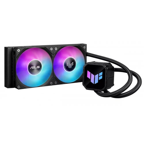 Готова СВО Asus TUF Gaming LC III 240 ARGB (90RC01J1-B0EAY0) Black купити в Україні: Київ, Львів, Хмельницький, Тернопіль | Перевірка сумісності, низька ціна, відгуки, характеристики від TELEMART фото