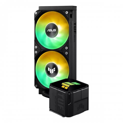 Готова СВО Asus TUF Gaming LC III 240 ARGB (90RC01J1-B0EAY0) Black купити в Україні: Київ, Львів, Хмельницький, Тернопіль | Перевірка сумісності, низька ціна, відгуки, характеристики від TELEMART фото