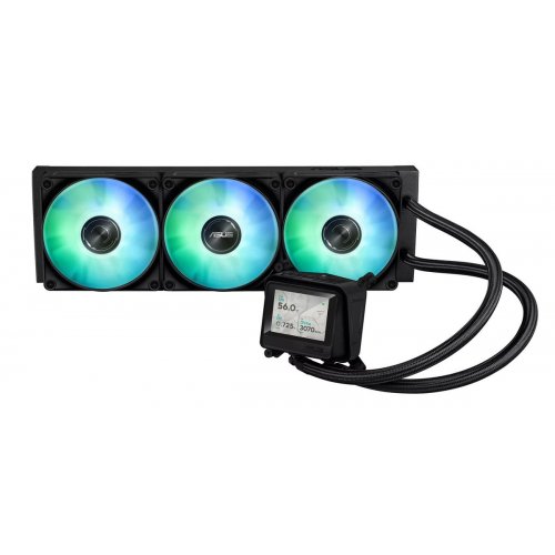 Готова СВО Asus MAX Gaming LC 360 ARGB LCD (90RC01G1-B0EAY0) Black купити в Україні: Київ, Львів, Хмельницький, Тернопіль | Перевірка сумісності, низька ціна, відгуки, характеристики від TELEMART фото