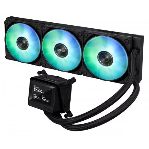 Готова СВО Asus MAX Gaming LC 360 ARGB LCD (90RC01G1-B0EAY0) Black купити в Україні: Київ, Львів, Хмельницький, Тернопіль | Перевірка сумісності, низька ціна, відгуки, характеристики від TELEMART фото