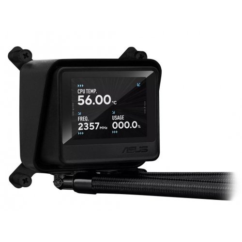 Готова СВО Asus MAX Gaming LC 360 ARGB LCD (90RC01G1-B0EAY0) Black купити в Україні: Київ, Львів, Хмельницький, Тернопіль | Перевірка сумісності, низька ціна, відгуки, характеристики від TELEMART фото