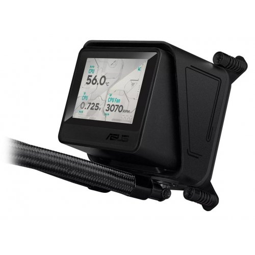 Готова СВО Asus MAX Gaming LC 360 ARGB LCD (90RC01G1-B0EAY0) Black купити в Україні: Київ, Львів, Хмельницький, Тернопіль | Перевірка сумісності, низька ціна, відгуки, характеристики від TELEMART фото