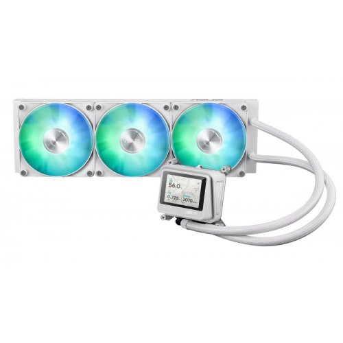 Готовая СВО Asus MAX Gaming LC 360 ARGB LCD (90RC01G2-B0EAY0) White купить в Украине: Киев, Днепр, Харьков, Одесса  | Проверка совместимости, низкая цена, отзывы, характеристики от TELEMART фото