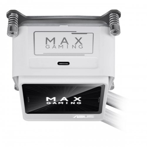 Готовая СВО Asus MAX Gaming LC 360 ARGB LCD (90RC01G2-B0EAY0) White купить в Украине: Киев, Днепр, Харьков, Одесса  | Проверка совместимости, низкая цена, отзывы, характеристики от TELEMART фото