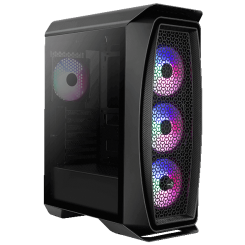 Корпус Aerocool Aero One Frost FRGB Tempered Glass без БП (ACCM-PB17043.11) Black (Восстановлено продавцом, 822775)