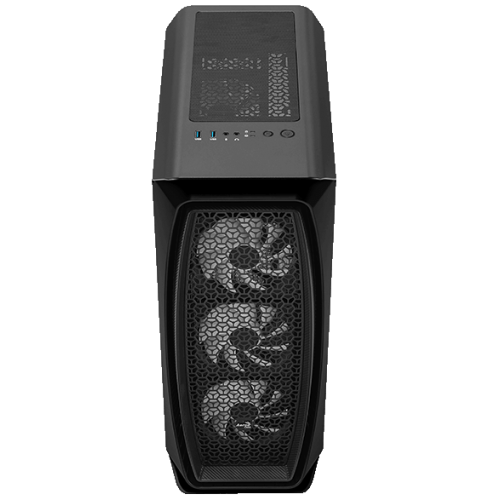 Корпус Aerocool Aero One Frost FRGB Tempered Glass без БП (ACCM-PB17043.11) Black (Восстановлено продавцом, 822775) купить в Украине: Киев, Днепр, Харьков, Одесса  | Проверка совместимости, низкая цена, отзывы, характеристики от TELEMART фото