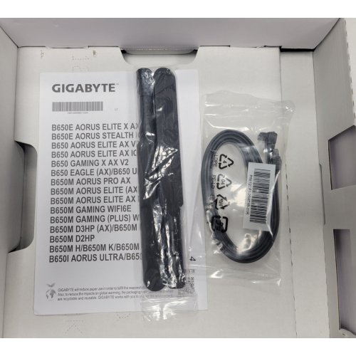 Уцінка материнська плата Gigabyte B650M GAMING WIFI6E (sAM5, AMD B650) (Сліди використання, 822778) купити в Україні: Київ, Львів, Хмельницький, Тернопіль | Перевірка сумісності, низька ціна, відгуки, характеристики від TELEMART фото