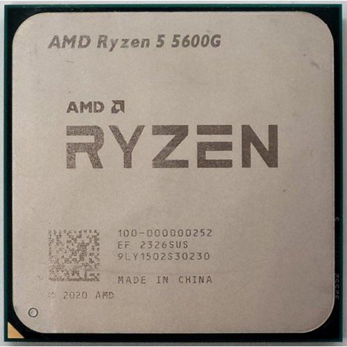Процессор AMD Ryzen 5 5600G 3.9(4.4)GHz 16MB sAM4 Multipack (100-100000252MPK) (Восстановлено продавцом, 822799) купить в Украине: Киев, Днепр, Харьков, Одесса  | Проверка совместимости, низкая цена, отзывы, характеристики от TELEMART фото