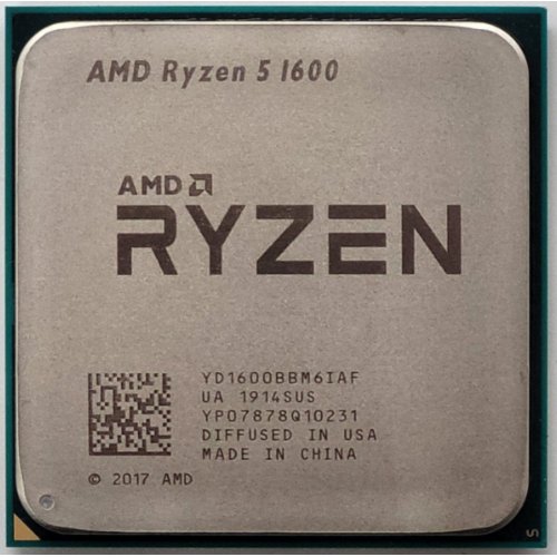 Процессор AMD Ryzen 5 1600 3.2(3.6)GHz sAM4 Tray (YD1600BBM6IAF) (Восстановлено продавцом, 822818) купить в Украине: Киев, Днепр, Харьков, Одесса  | Проверка совместимости, низкая цена, отзывы, характеристики от TELEMART фото