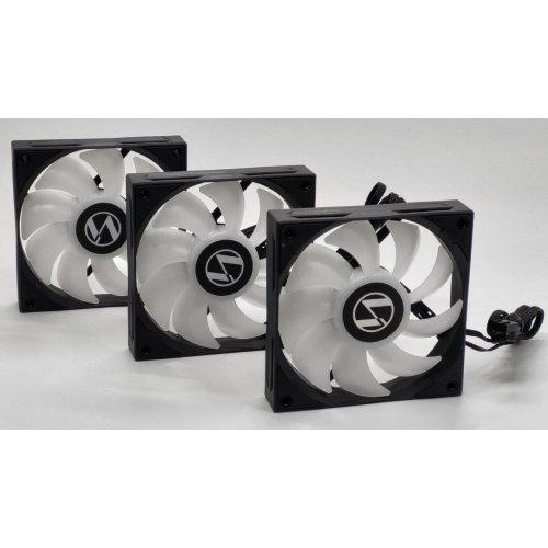 Набір кулерів для корпусу Lian Li Uni ST120-3 Triple-Pack (G99.12ST3B.00) Black/White (Відновлено продавцем, 823019) купити в Україні: Київ, Львів, Хмельницький, Тернопіль | Перевірка сумісності, низька ціна, відгуки, характеристики від TELEMART фото