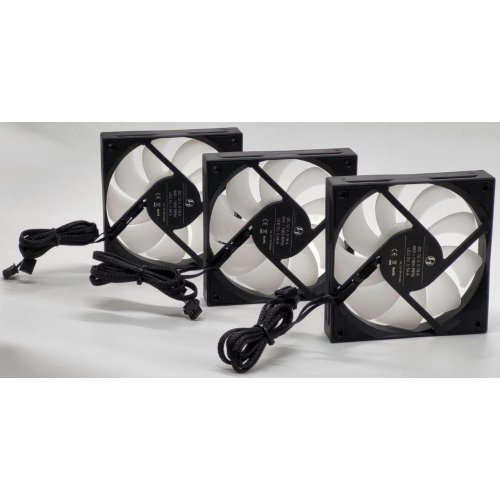 Набір кулерів для корпусу Lian Li Uni ST120-3 Triple-Pack (G99.12ST3B.00) Black/White (Відновлено продавцем, 823019) купити в Україні: Київ, Львів, Хмельницький, Тернопіль | Перевірка сумісності, низька ціна, відгуки, характеристики від TELEMART фото