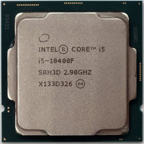Процесор Intel Core i5-10400F 2.9(4.3)GHz 12MB s1200 Tray (CM8070104290716) (Відновлено продавцем, 823036) купити в Україні: Київ, Львів, Хмельницький, Тернопіль | Перевірка сумісності, низька ціна, відгуки, характеристики від TELEMART фото