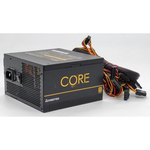 Блок живлення CHIEFTEC Core 600W (BBS-600S) (Відновлено продавцем, 823078) купити в Україні: Київ, Львів, Хмельницький, Тернопіль | Перевірка сумісності, низька ціна, відгуки, характеристики від TELEMART фото