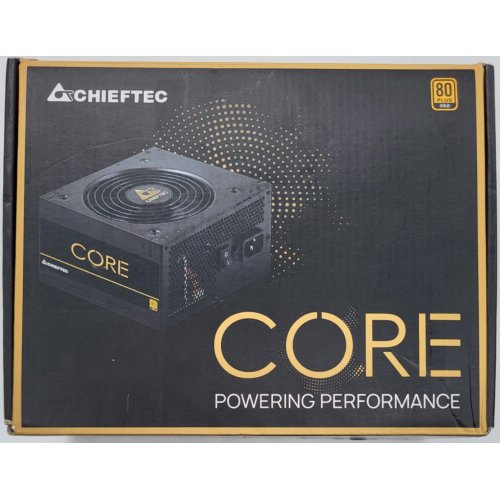 Блок живлення CHIEFTEC Core 600W (BBS-600S) (Відновлено продавцем, 823078) купити в Україні: Київ, Львів, Хмельницький, Тернопіль | Перевірка сумісності, низька ціна, відгуки, характеристики від TELEMART фото