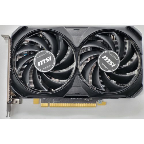 Видеокарта MSI GeForce RTX 4060 Ti VENTUS 2X BLACK OC 16384MB (RTX 4060 Ti VENTUS 2X BLACK 16G OC) (Восстановлено продавцом, 823079) купить в Украине: Киев, Днепр, Харьков, Одесса  | Проверка совместимости, низкая цена, отзывы, характеристики от TELEMART фото
