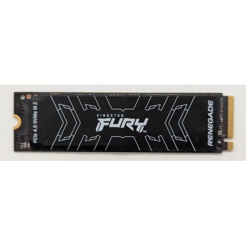 Ssd-диск Kingston FURY Renegade 3D NAND TLC 1TB M.2 (2280 PCI-E) NVMe x4 (SFYRS/1000G) (Відновлено продавцем, 823217) купити в Україні: Київ, Львів, Хмельницький, Тернопіль | Перевірка сумісності, низька ціна, відгуки, характеристики від TELEMART фото