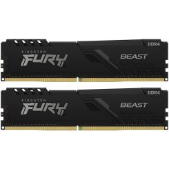 Озп Kingston DDR4 16GB (2x8GB) 3200Mhz FURY Beast Black (KF432C16BBK2/16) (Відновлено продавцем, 823218)