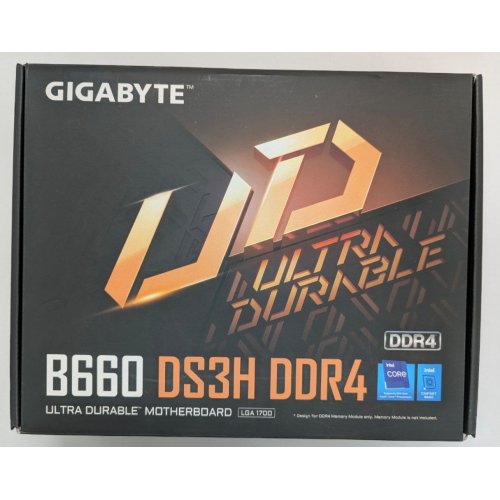 Материнська плата Gigabyte B660 DS3H DDR4 (s1700, Intel B660) (Відновлено продавцем, 823220) купити в Україні: Київ, Львів, Хмельницький, Тернопіль | Перевірка сумісності, низька ціна, відгуки, характеристики від TELEMART фото